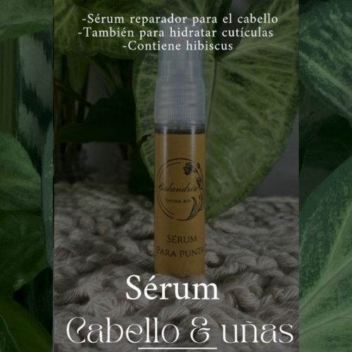Sérum para cabello y uñas