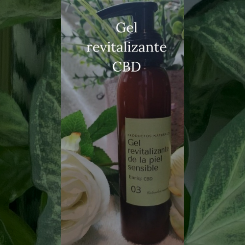 Gel revitalizante de la piel sensible