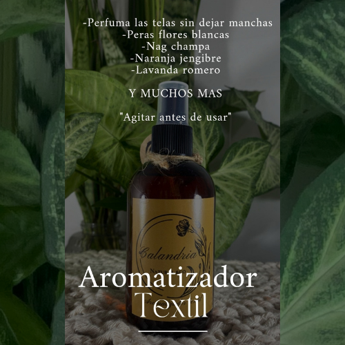 Aromarizador textil